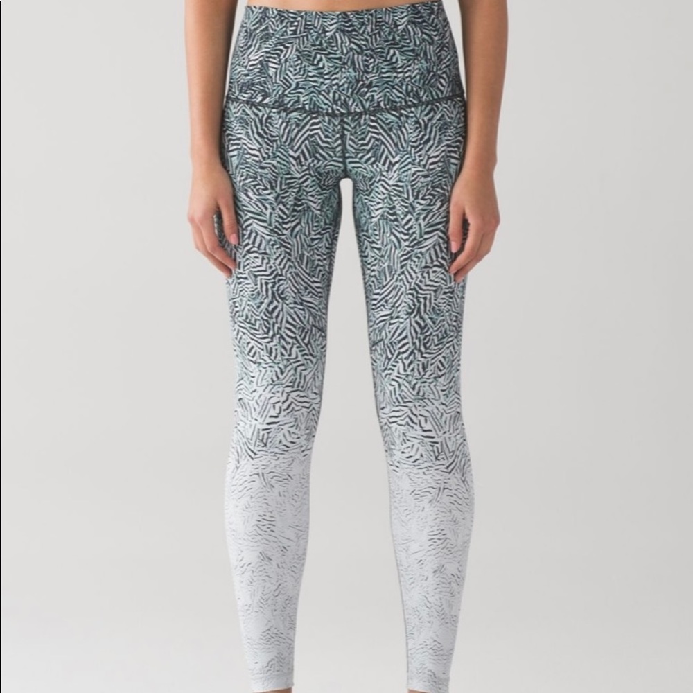 Lululemon Wunder Under Dazzle Nulux Alpine